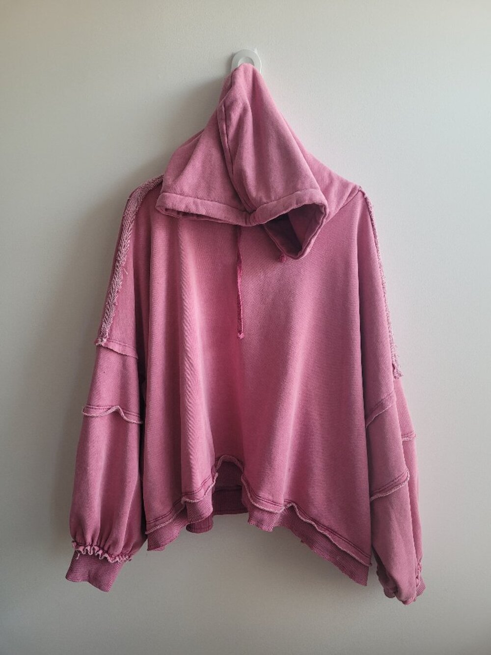 Pilcro (Anthropologie) Pick Cropped Hoodie-L/XL